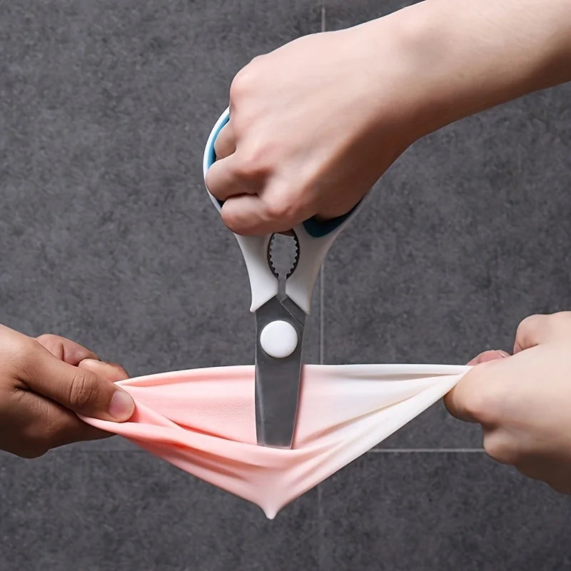 Pair of waterproof household cleaning gloves from BACKUPMYFILESNOW.COM® for dishwashing, laundry, and general cleaning tasks.