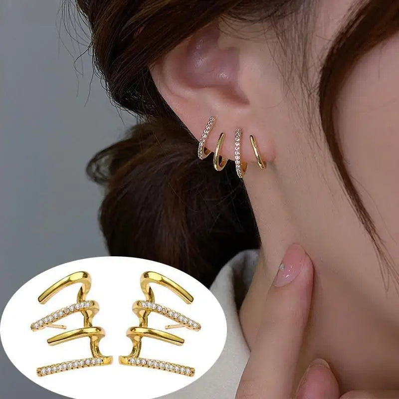 925 silver needle green flower earrings for women, Korean fashion jewelry with zircon leaf design, trendy stud earrings.