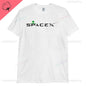 Black SpaceX Aliens T-Shirt for men featuring space exploration, alien design, high-quality cotton, Mars and Roswell science theme.