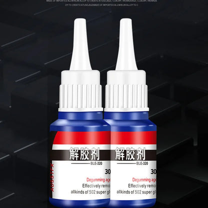 BackupMyFilesNow® 30g super glue remover aerosol cleaner for quick-drying, adhesive debonder and versatile glue cleaning.