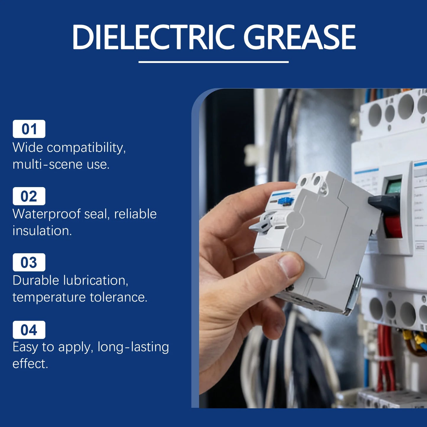 BackupMyFilesNow dielectric grease in a 30g container, waterproof insulating grease for automotive and marine electrical connections.