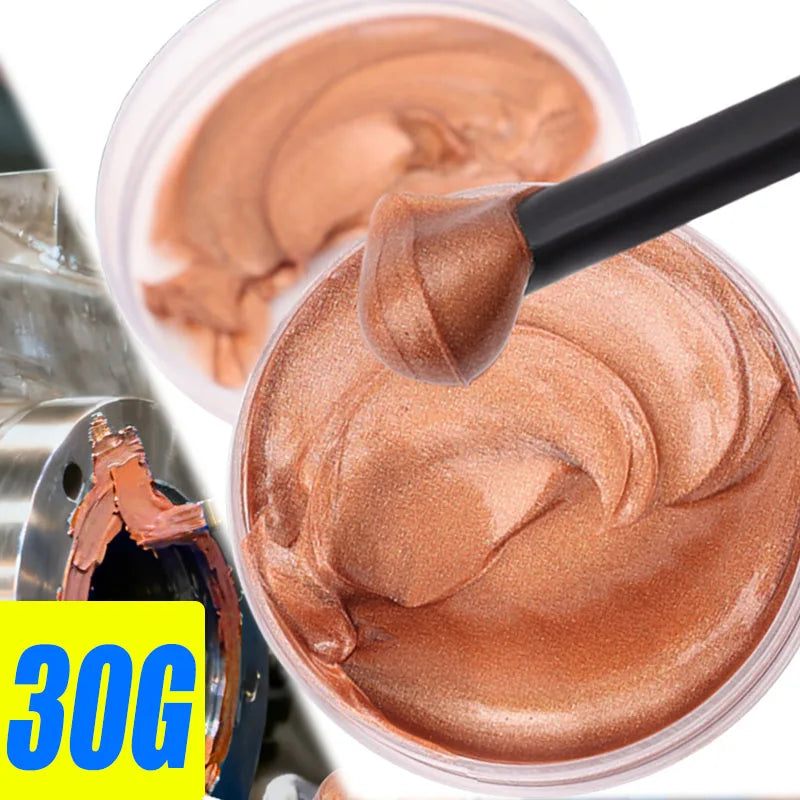 30g BACKUPMYFILESNOW.COM® high-temperature copper electrical contact grease with anti-rust, anti-corrosion, and strong adhesion properties.