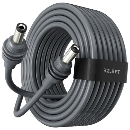 Starlink Mini extension power cable, 32.8ft waterproof outdoor DC male to male replacement for Starlink Mini satellite.