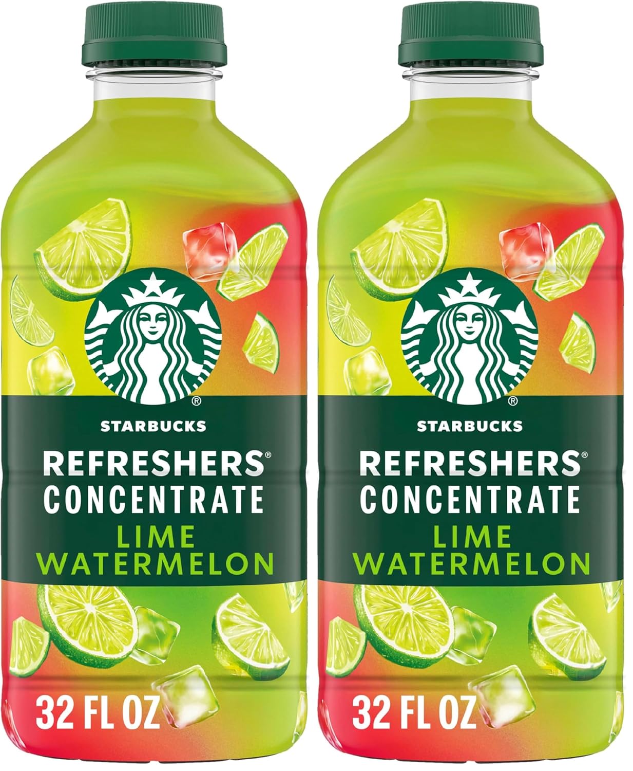 BackupMyFilesNow® 32 fl oz pack of Starbucks Refreshers Concentrate Strawberry Acai, a refreshing cold drink with vibrant fruit flavor.