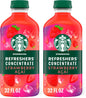 BackupMyFilesNow® 32 fl oz pack of Starbucks Refreshers Concentrate Strawberry Acai for refreshing cold drinks.