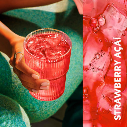 BackupMyFilesNow® 32 fl oz pack of Starbucks Refreshers Concentrate Strawberry Acai for refreshing cold drinks.