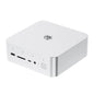 Beelink GTi14 Ultra-155H mini AI PC with 32GB DDR5 RAM, 1TB NVMe SSD, compact silver home gaming and desktop computer.