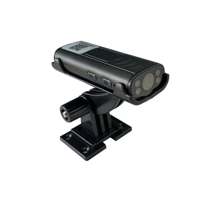 A7 HD WiFi indoor security camera with night vision, shown alongside a 32GB memory card from BackupMyFilesNow.com.