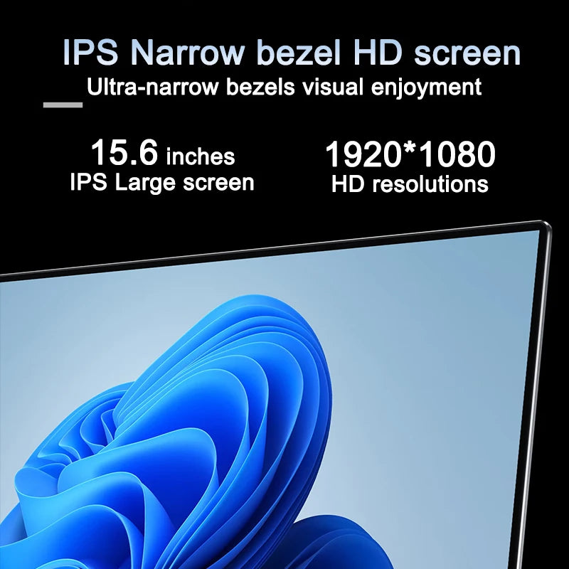 15.6-inch BackupMyFilesNow gaming laptop with Intel Core i9, 32GB RAM, 2TB SSD, ultra-slim design, Windows 11 display