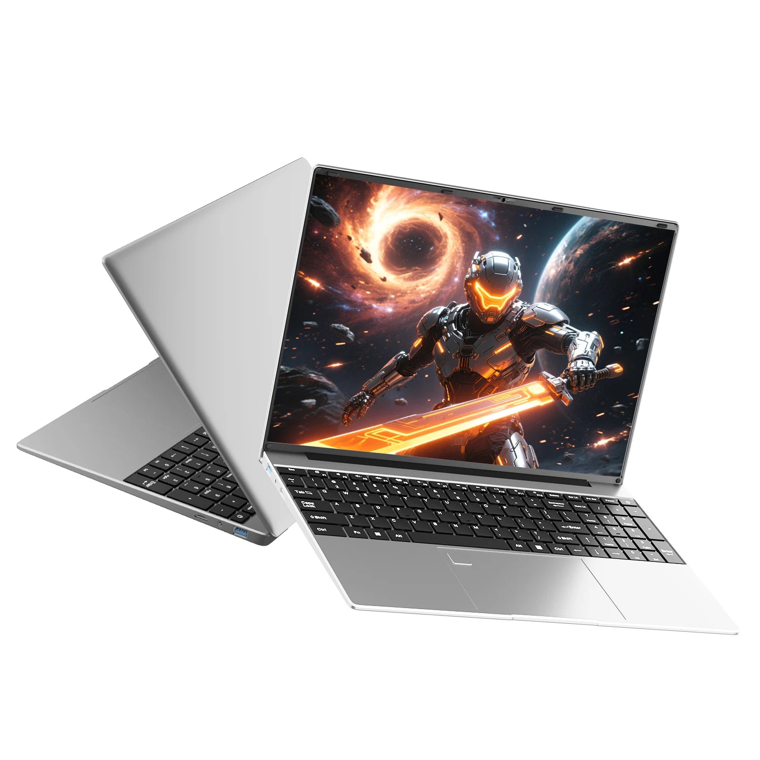 15.6-inch BackupMyFilesNow.com gaming and office laptop with 32GB DDR3, multiple SSD options, Windows 11, backlit keyboard, fingerprint sensor