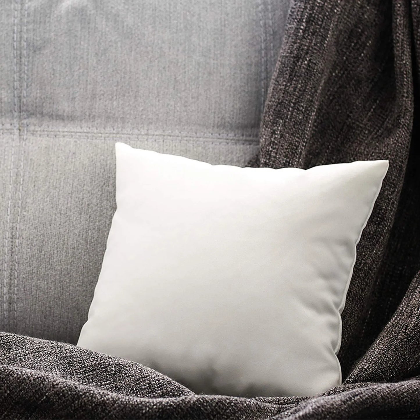 Comfortable bedside pillow by BACKUPMYFILESNOW.COM® with soft, breathable, anti-wrinkle core designed for cozy, restful sleep.