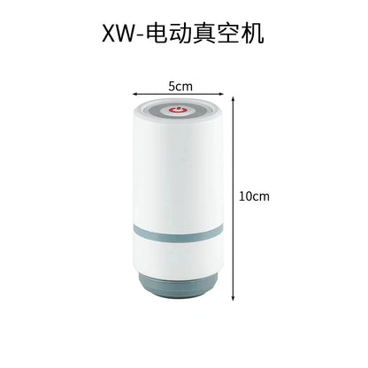 Transparent 3500ml vacuum fresh-keeping storage container from BackupMyFilesNow.com, microwave-safe and ideal for refrigerator organization.