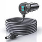 3-in-1 Starlink Mini Cable by BACKUPMYFILESNOW.COM, waterproof car charger with USB C and USB A ports, 3M/5M high-speed charging cable.