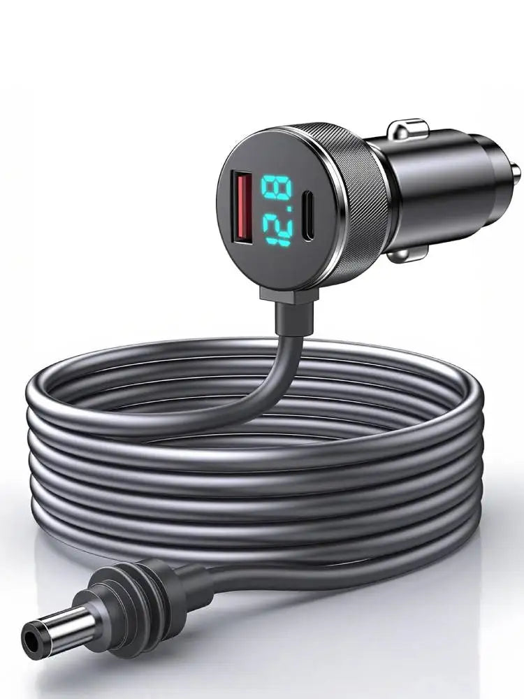 3-in-1 Starlink Mini Cable by BACKUPMYFILESNOW.COM for high-speed USB C and USB A charging, waterproof car charger cable in 3M/5M lengths