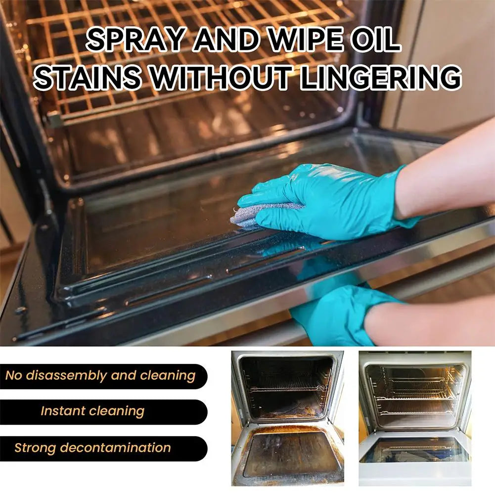 Heavy-duty oven and grill degreaser spray by BACKUPMYFILESNOW.COM® for removing grease and burnt stains from kitchen appliances.