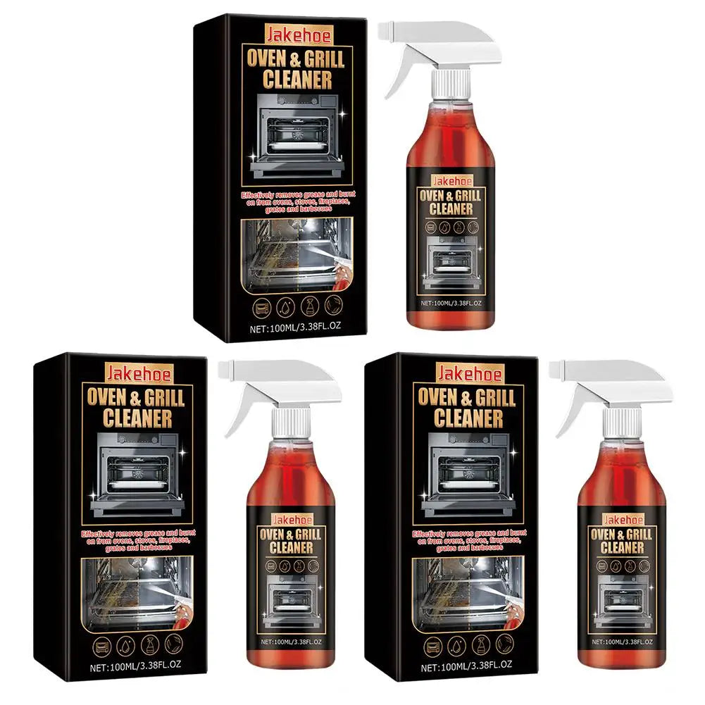 Heavy-Duty Oven & Grill Degreaser Spray by BACKUPMYFILESNOW.COM® for fast removal of grease and burnt stains on kitchen appliances.
