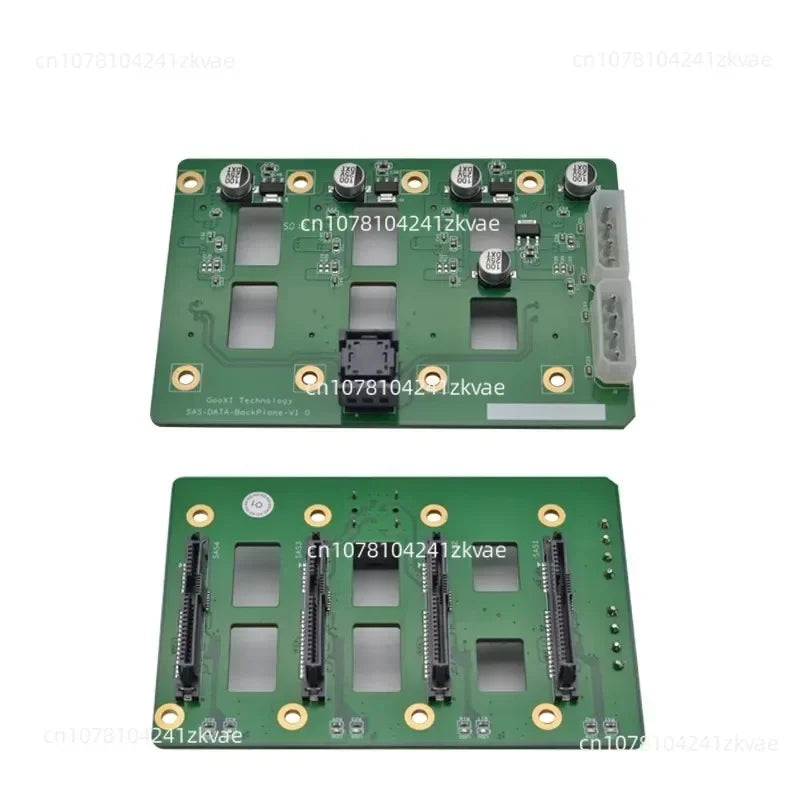 U-NAS 4-bay and 8-bay chassis dedicated NAS backplane supporting SAS 12Gbps and SATA 6Gbps drives, by BackupMyFilesNow.com