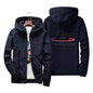 Men's windproof zipper hooded Irish TT outdoor sports fishing jacket, quick-drying, suitable for spring and autumn, 2024 edition.