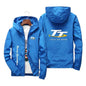 Men's windproof zipper hooded Irish TT outdoor sports fishing jacket, quick-drying, spring and autumn weather, 2024 edition.