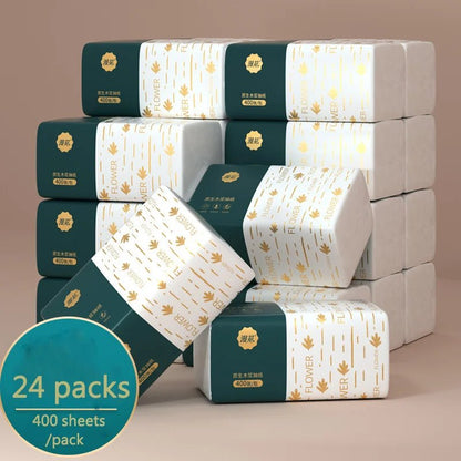 Thirty full boxes of BACKUPMYFILESNOW.COM® household paper towels, toilet paper, and napkins stacked together for household use.