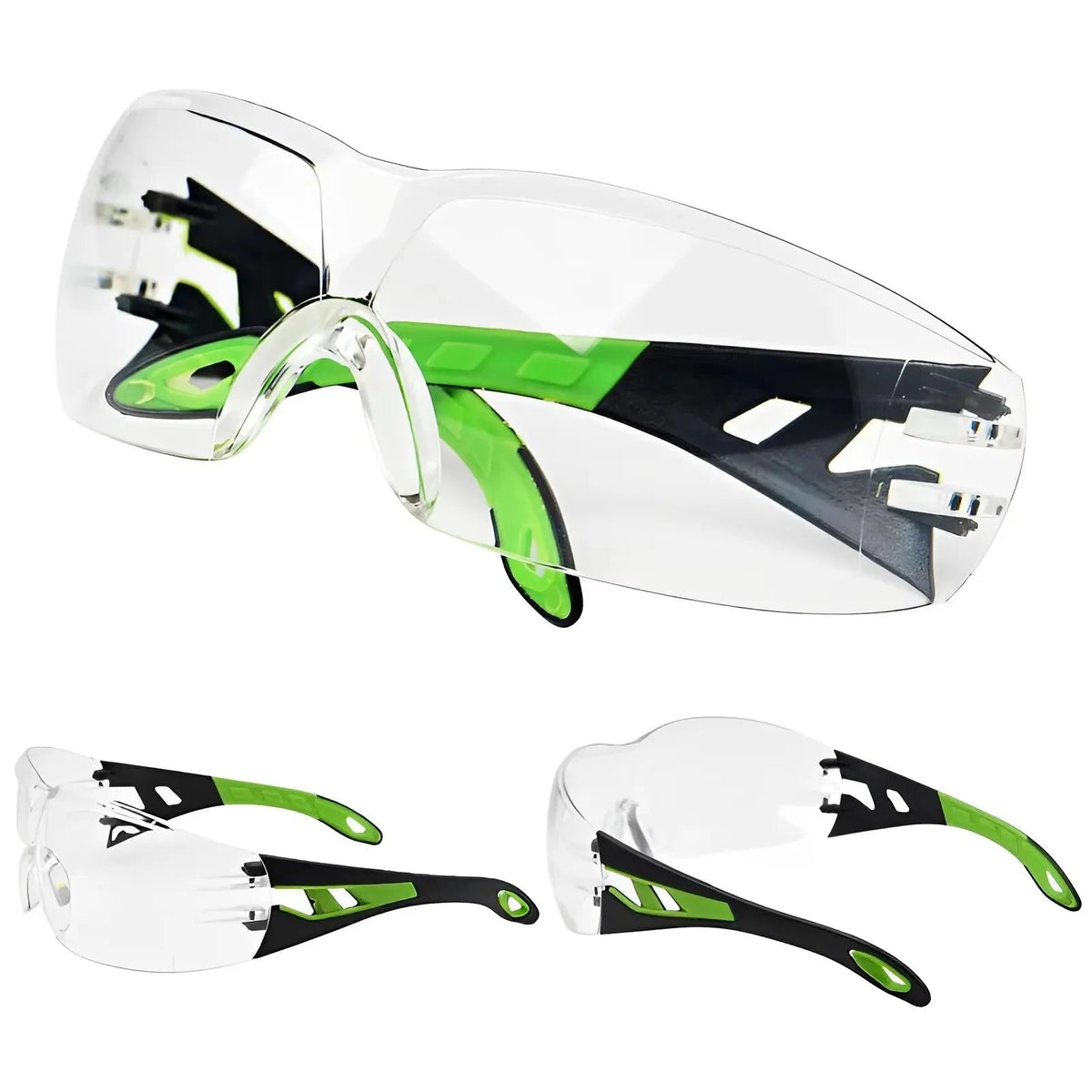Unisex BACKUPMYFILESNOW.COM® anti-splash safety goggles with clear lenses, suitable for industrial, laboratory, cycling, and dustproof use.