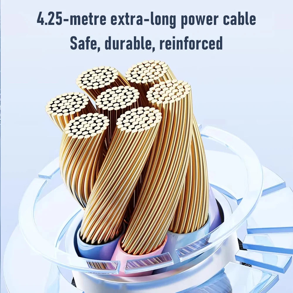 Industrial 45L wet dry vacuum cleaner by BACKUPMYFILESNOW.COM® with high power for car wash, home, grout, and commercial cleaning.