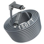 HanCenDa 150FT Starlink Kabel for Starlink V2, waterproof IP68, gray extension cable for Starlink satellite antenna.