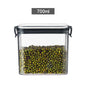 Square transparent sealed snack storage box from BACKUPMYFILESNOW.COM® for freshness and organization.