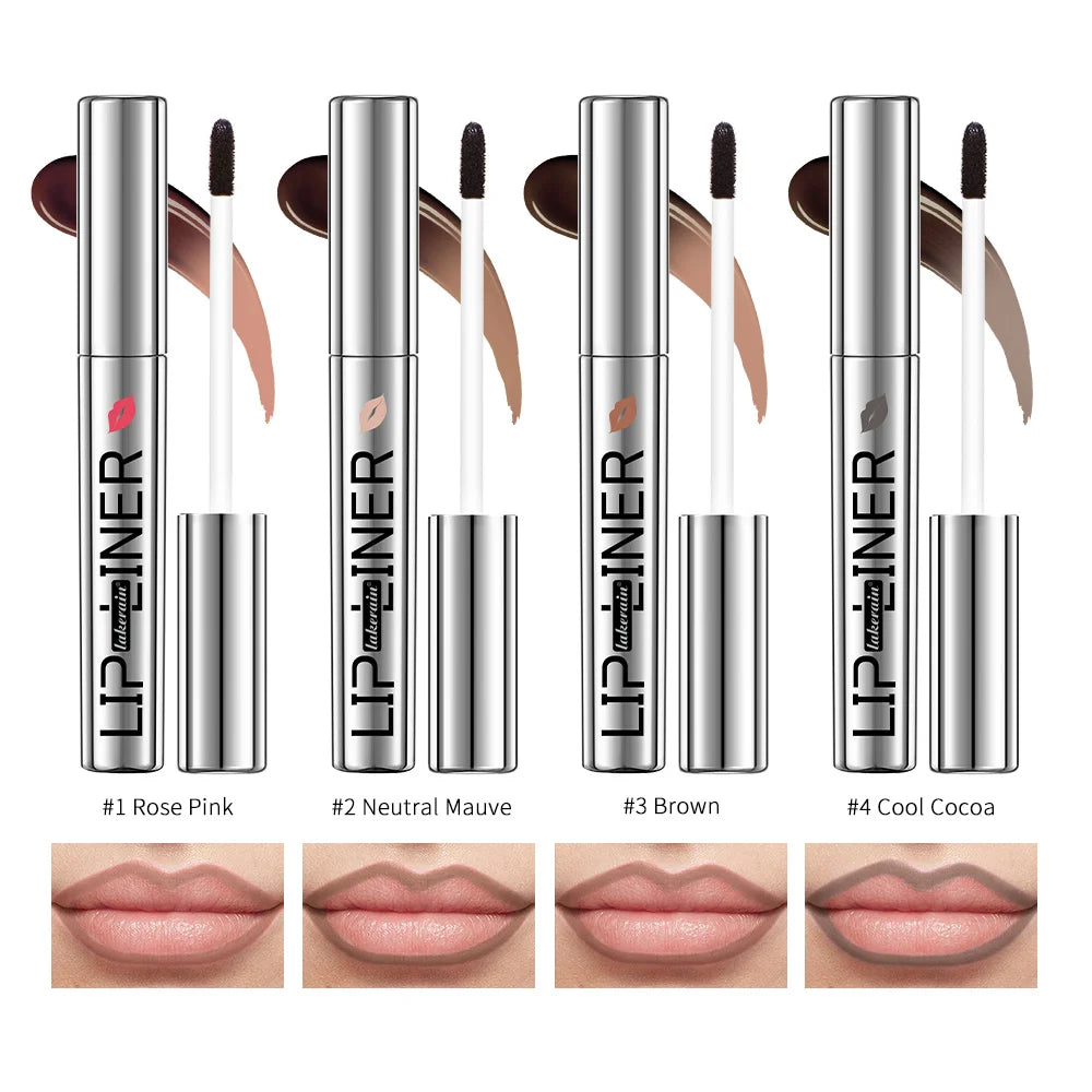 BackupMyFilesNow.com Magic Peel Off Lip Matte Lip Liner in cool cocoa, waterproof, long-lasting, smudge-proof, peel-off lip stain.
