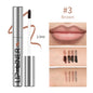 BackupMyFilesNow.com Magic Peel Off Lip Cosmetic Matte Lip Liner Pencil in Cool Cocoa, long-lasting, waterproof, smudge-proof, peel-off stain.