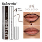 BackupMyFilesNow.com matte lip liner pencil in Cool Cocoa, waterproof, smudge-proof, long-lasting peel-off lip stain and tattoo.