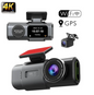 4K WiFi night vision car security camera by BackupMyFilesNow.com showing a sleek camera with night vision capabilities for vehicle security.