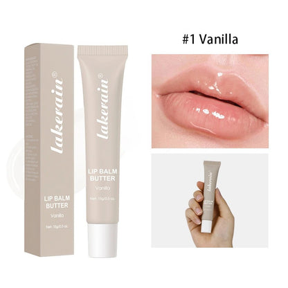 BackupMyFilesNow.com summer lip balm with vanilla mint and iced coffee cake scent, moisturizing transparent lip gloss and lipstick.