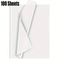 White tissue paper sheets for packaging, gift wrapping, and crafts, ideal for weddings, festivals, and party supplies.