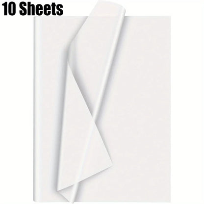 White tissue paper sheets for packaging, gift wrapping, and crafts, ideal for weddings, festivals, and party supplies.