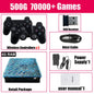 Retro Video Game Console X10 with wireless controller, 70,000 games, 60 emulators for PS2, N64, GameCube, Xbox, kid gift.