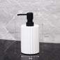 Creative 500ml hand sanitizer and lotion bottles with pump dispensers, suitable for hotel, home, or bathroom use.