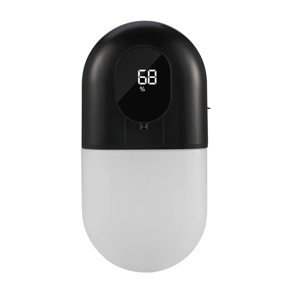 USB automatic soap dispenser by BackupMyFilesNow.com, wall-mounted with foam induction, 500ml capacity, bathroom accessories.