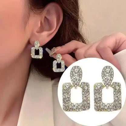 925 silver Korean fashion pearl tassel earrings for women featuring zircon accents and elegant pearl drops, trending luxury jewelry style