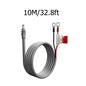 Starlink Mini power cable extension harness with 18AWG fuse holder and waterproof DC plug, designed for DIY wiring projects.