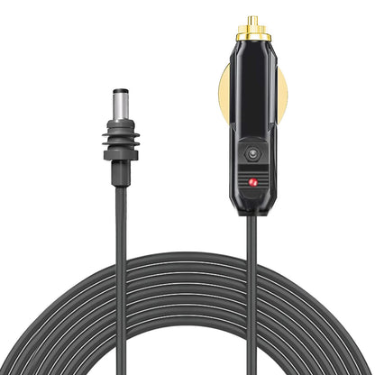 Starlink Mini DC Power Cable for satellite, 12V-24V, water-resistant 18AWG car charger, suitable for trucks, buses, ships.