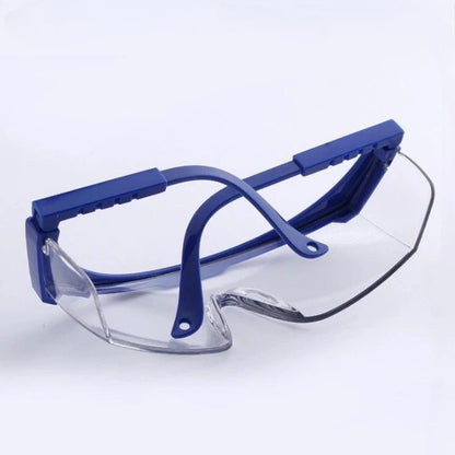 Set of 5 BACKUPMYFILESNOW.COM® safety glasses with anti-splash, windproof, and dustproof protective goggles for work and cycling.
