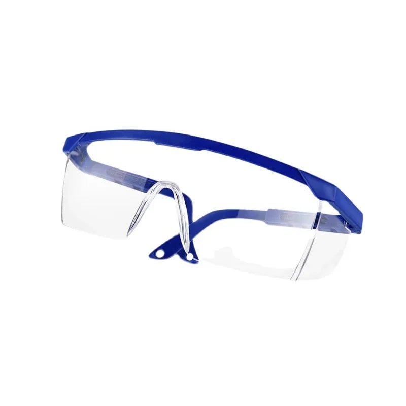 Set of five BACKUPMYFILESNOW.COM® safety glasses with protective goggles for chemical splash, dustproof, windproof, and cycling use