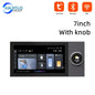 Tuya Smart Home 8-inch multifunction touch screen control panel with background music, ZigBee gateway, and central home automation features.