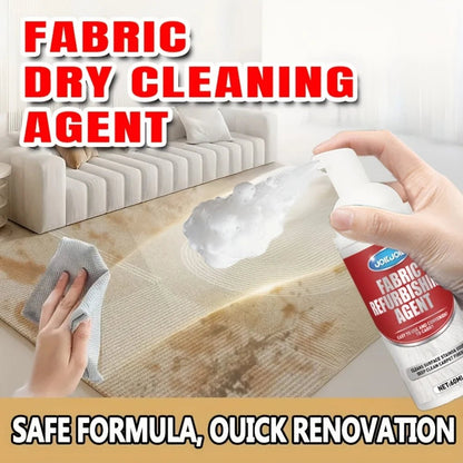 BackupMyFilesNow® 60ml professional fabric and upholstery cleaner spray for carpets, sofas, and car interiors, deep stain removal