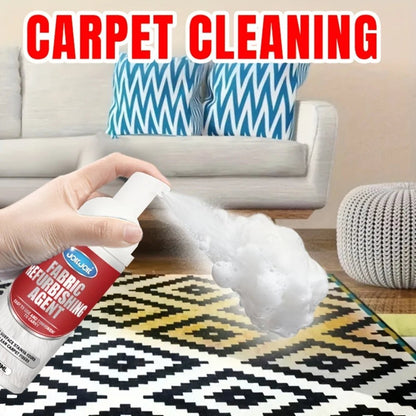 Professional fabric and upholstery cleaner spray in 60ml bottle, suitable for carpets, sofas, and car interiors.