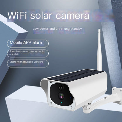 Outdoor solar wireless WiFi security camera with night vision and 64GB memory card for BackupMyFilesNow.com