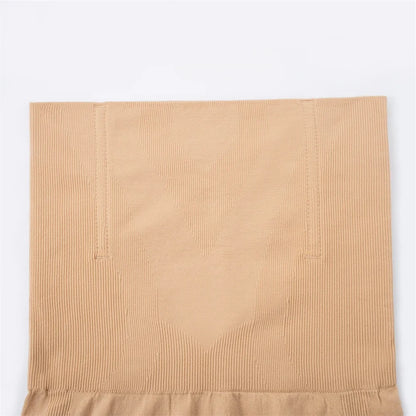 Black women's knitted high waist underwear shorts with a comfortable fit, designed for everyday wear and stylish comfort.