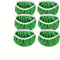 Six microfiber reusable mop mats for dry and wet floors, compatible with flat mops, by BACKUPMYFILESNOW.COM®.
