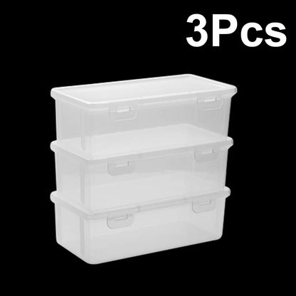 Multi-function PP pencil case storage box with compartments, ideal for school and office stationery organization.